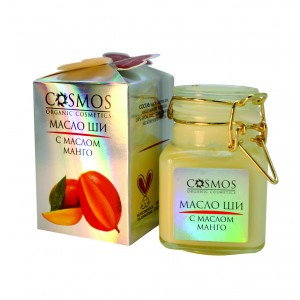 Масло ши с маслом манго "COSMOS", 100 гр.